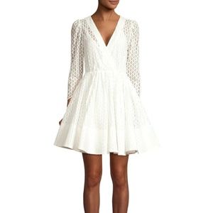 Maje Ralina Guipure Lace Fit-&-Flare Dress